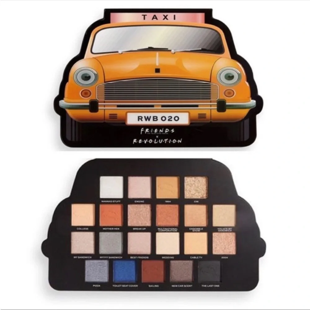 Makeup Revolution X Friends Take a Drive Shadow Palette